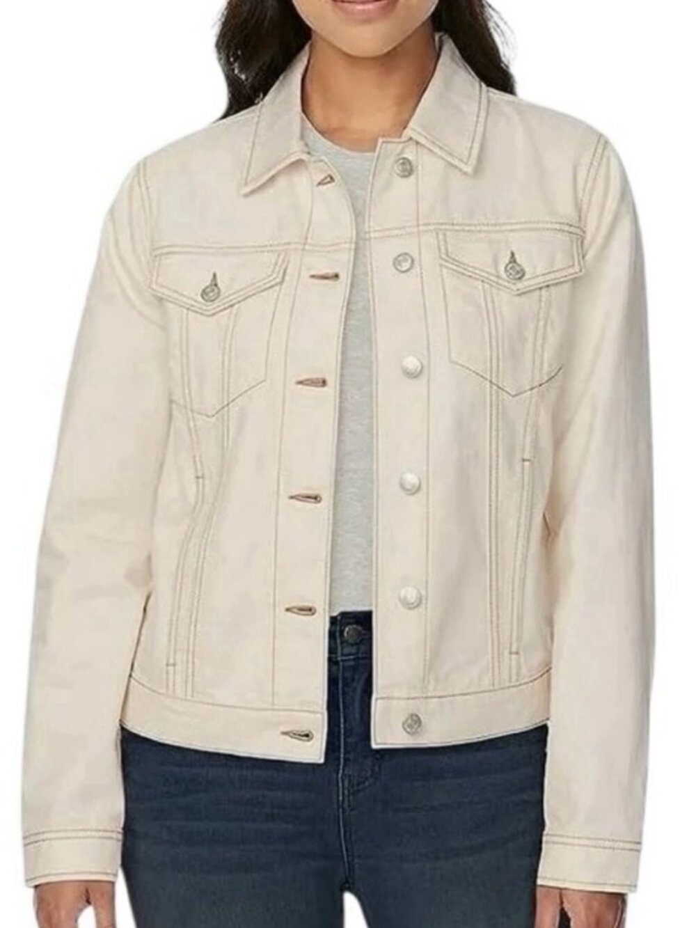 Buffalo David Bitton Light Beige Jean Jacket